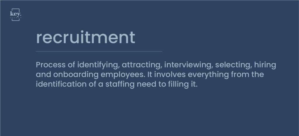 definition recruitment
