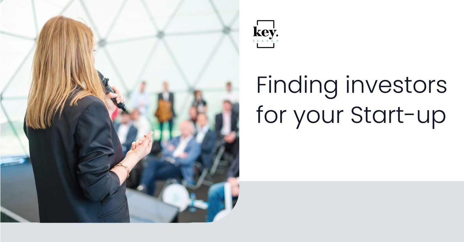 woman pitching to investors