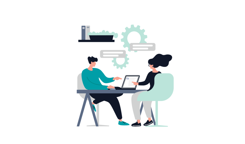 interview process illustration