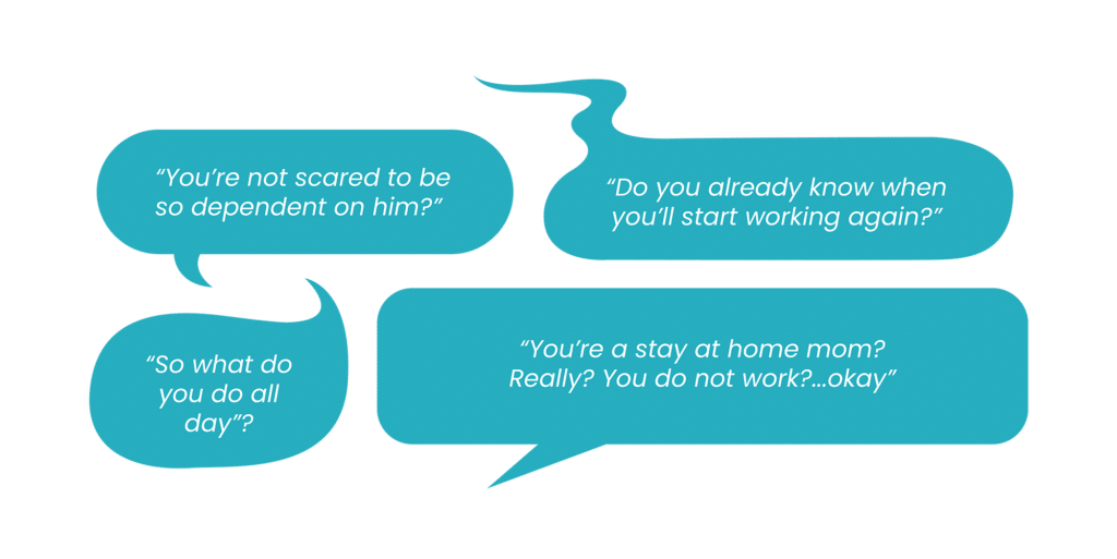 Quotes in speech bubbles